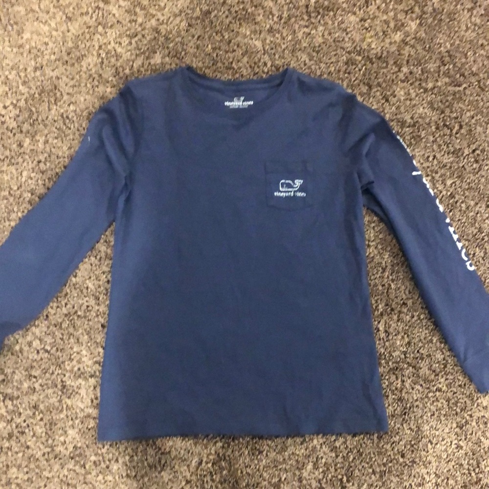 Vineyard vines navy blue long sleeve